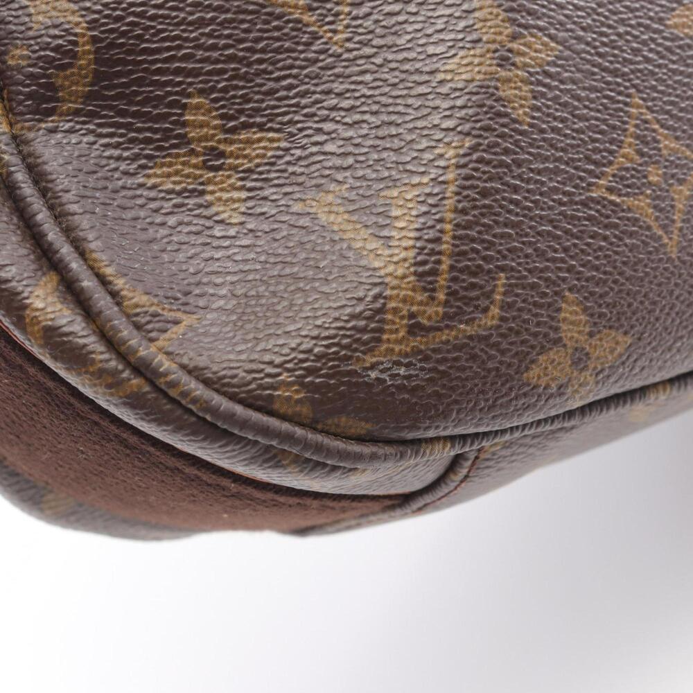 LOUIS VUITTON Authentic Brown Monogram Coated Canvas Messenger Shoulder Bag - Picture 9 of 10